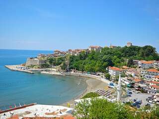Апартаменты Apartment with 2 bedrooms in Ulcinj with wonderful sea view furnished balcony and WiFi 100 m from the beach Улцинь-4