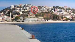 Апартаменты Apartment with 2 bedrooms in Ulcinj with wonderful sea view furnished balcony and WiFi 100 m from the beach Улцинь-6